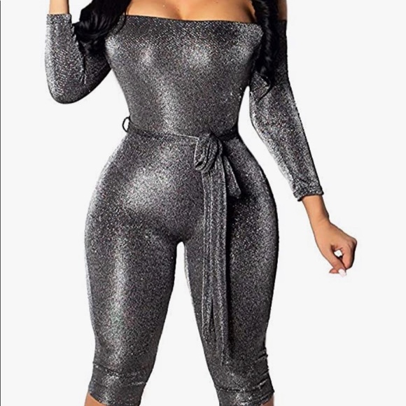 Grey body romper - Picture 2 of 2